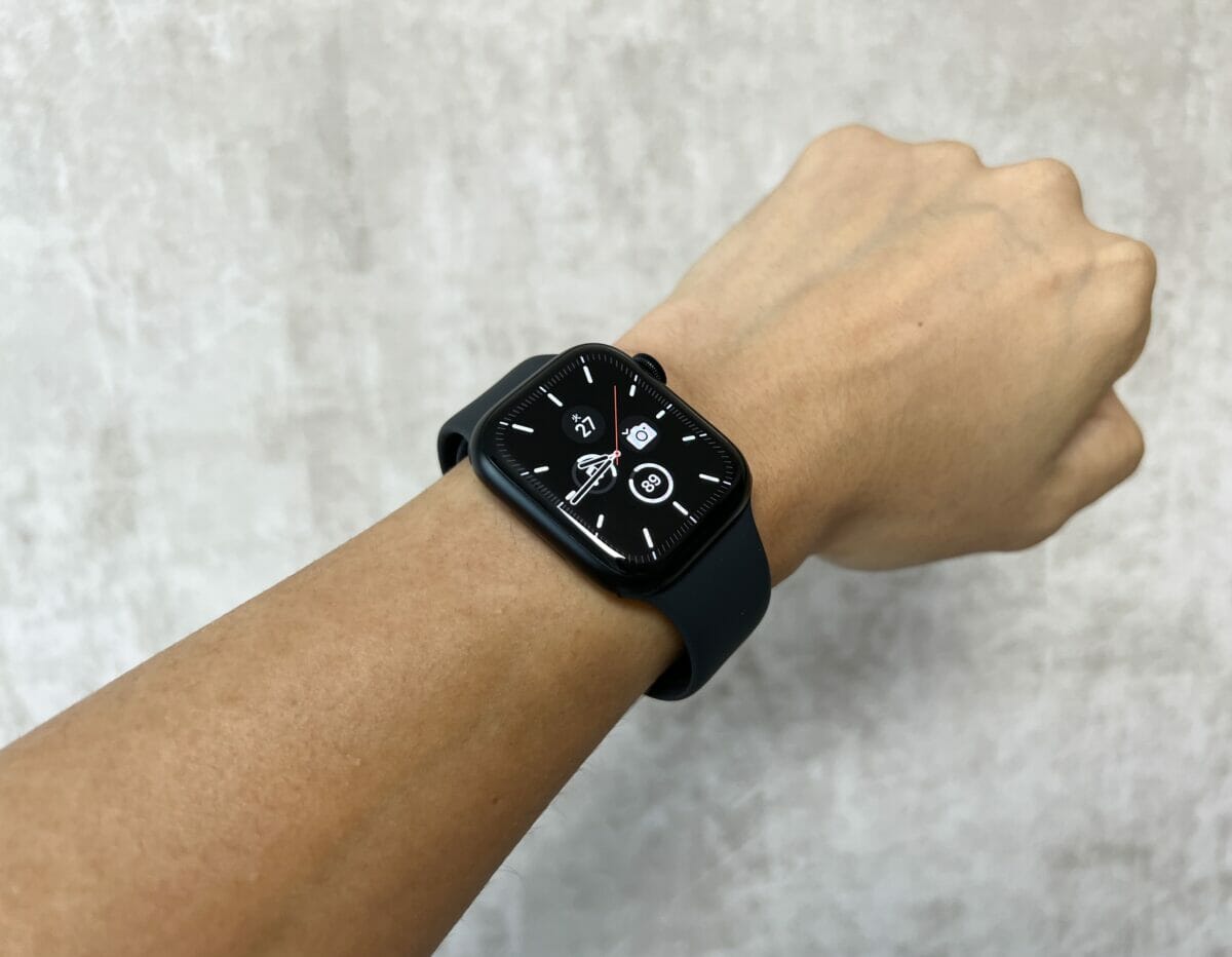 超美品 Apple Watch Series 8 45mm GPS ミッドナイト-